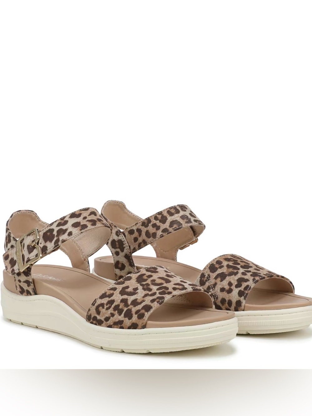 Dr. Schooll’s Wedge Leopard Print Sandals - Sz 7